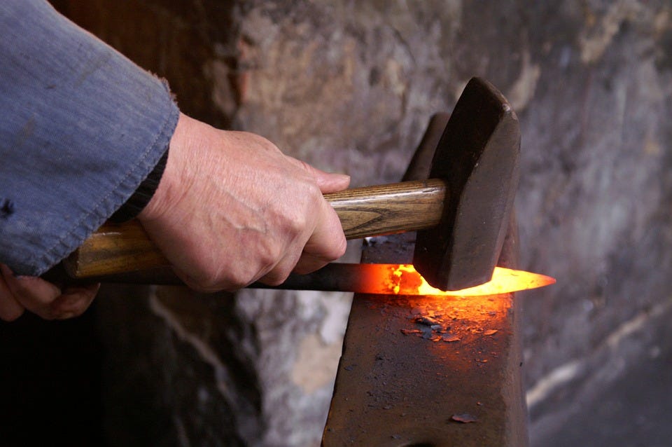 Forge, Craft, Hot, To Form, Iron, Blacksmith