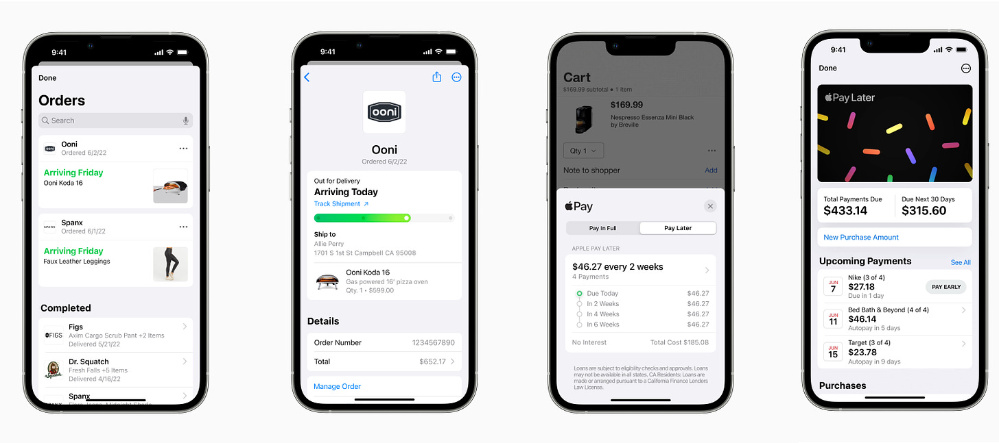 Apple Wallet new features and order tracking