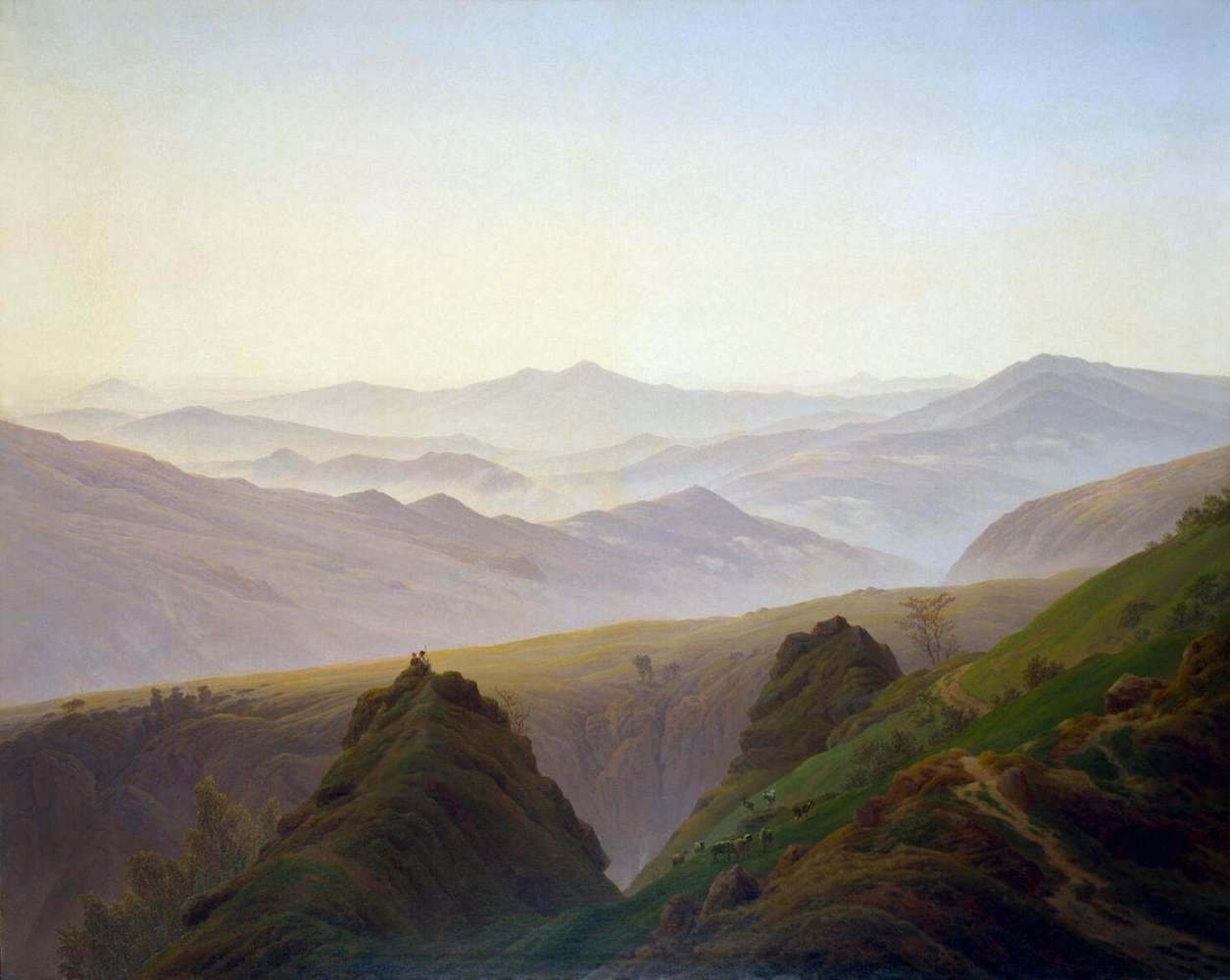 Morning in the Mountains by FRIEDRICH, Caspar David