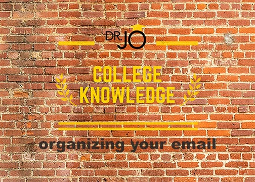 Dr. Jo: organizing your email