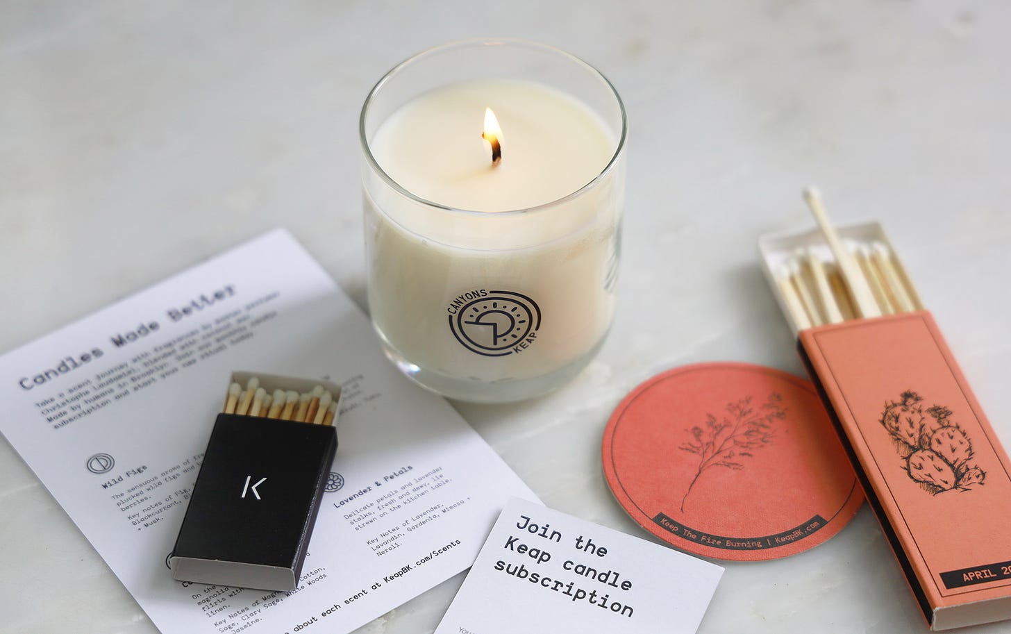 KEAP Candles from Brooklyn NYC ~ Scented Home & Garden