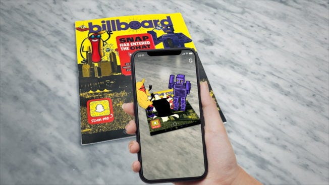 Snap AR Has Billboard Covered for Its Lollapalooza-Themed Issue
