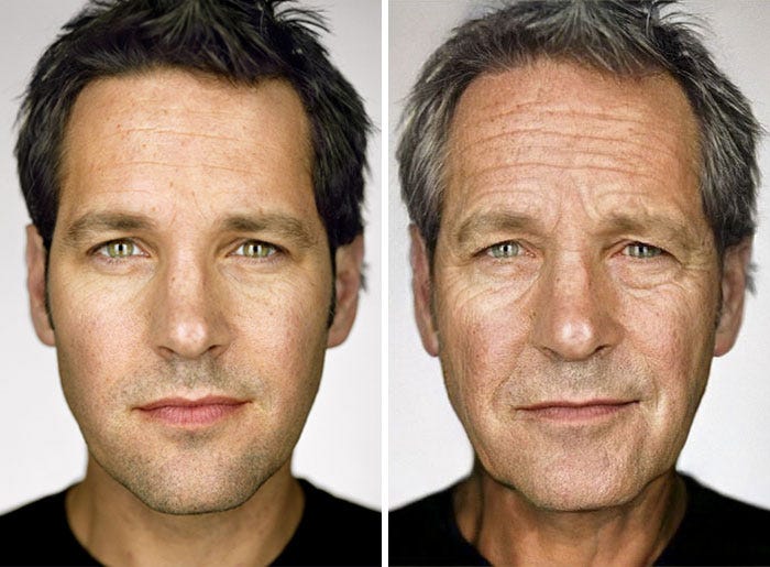 Paul Rudd's FaceApp Portrait