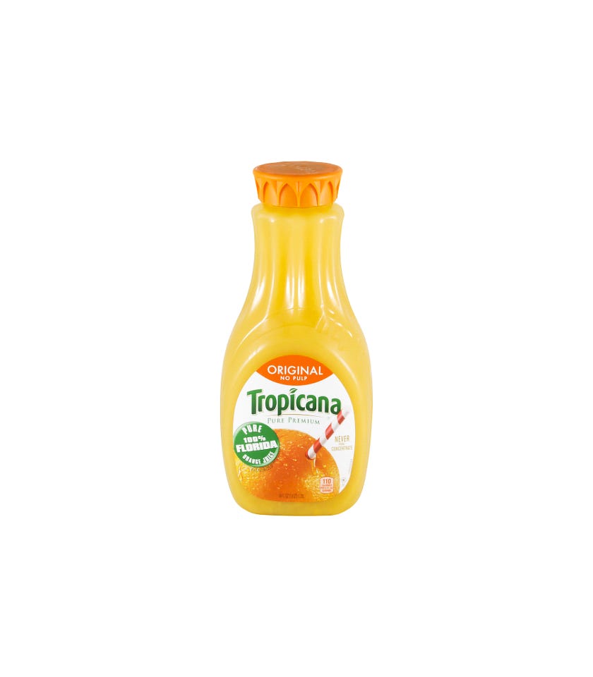 Tropicana Orange Juice - No Pulp – Pink Dot