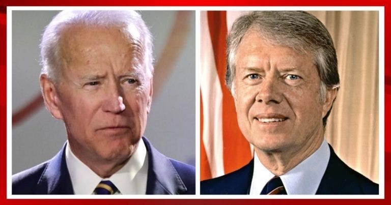 Biden Takes Disgraceful Title From Jimmy Carter – America Just Rated The President Worse Than Carter On The Economy