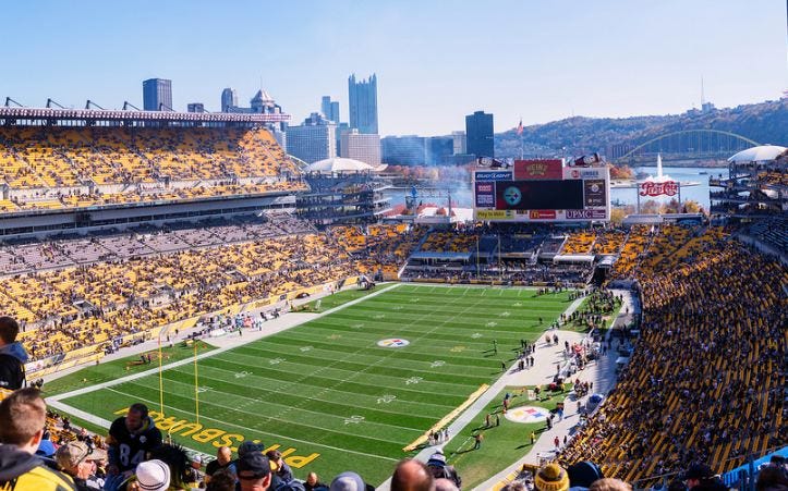 Acrisure Stadium, Pittsburgh Steelers football stadium - Stadiums of Pro  Football