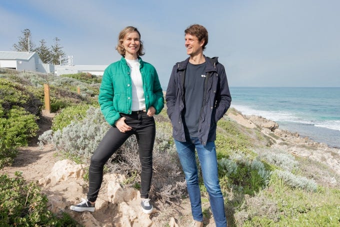 ULUU founders Dr. Julia Reisser and Michael Kingsbury