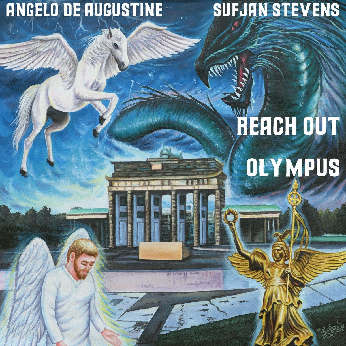 Sufjan Stevens &amp; Angelo De Augustine - Reach Out / Olympus [Pre-Order –  Asthmatic Kitty Records