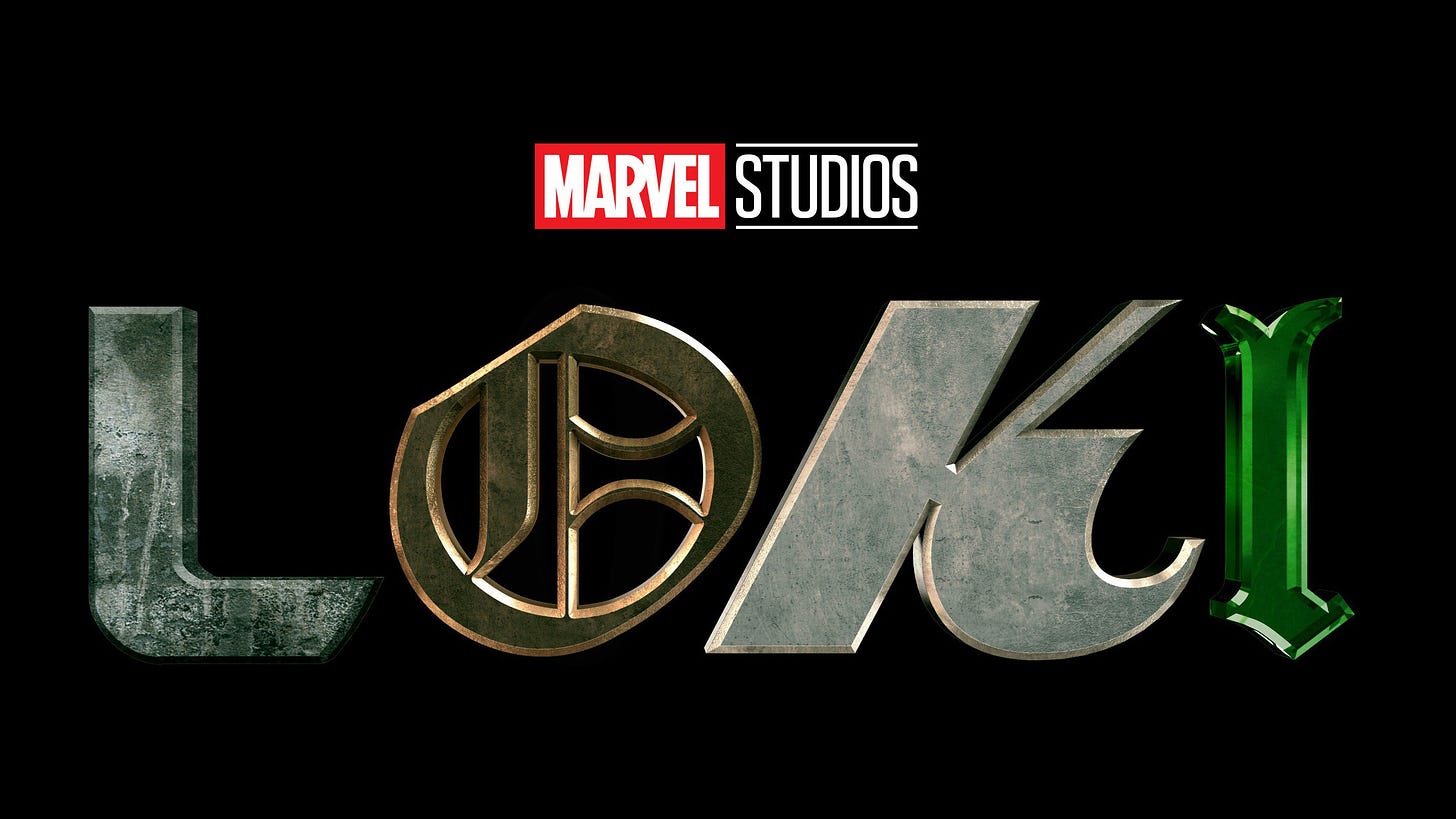 Marca da série “Loki”, da Marvel Studios.