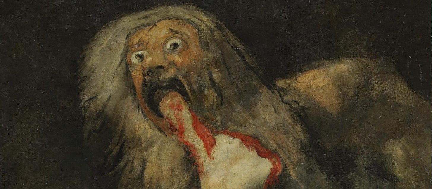Arts and Lit of the Week: Francisco Goya, Saturn