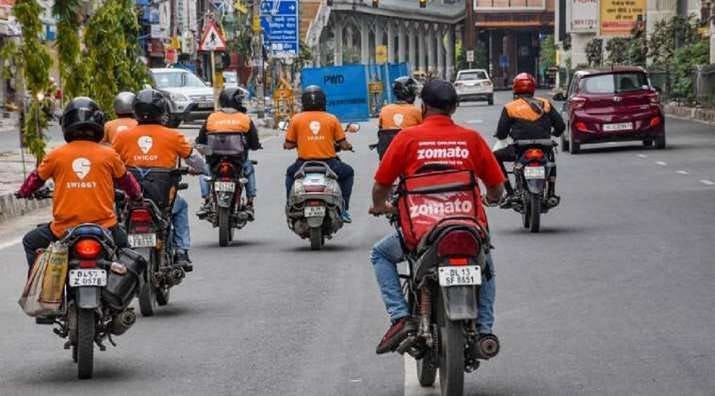 Swiggy, Zomato to collect 5% GST on deliveries, food not to get dearer |  Business News – India TV