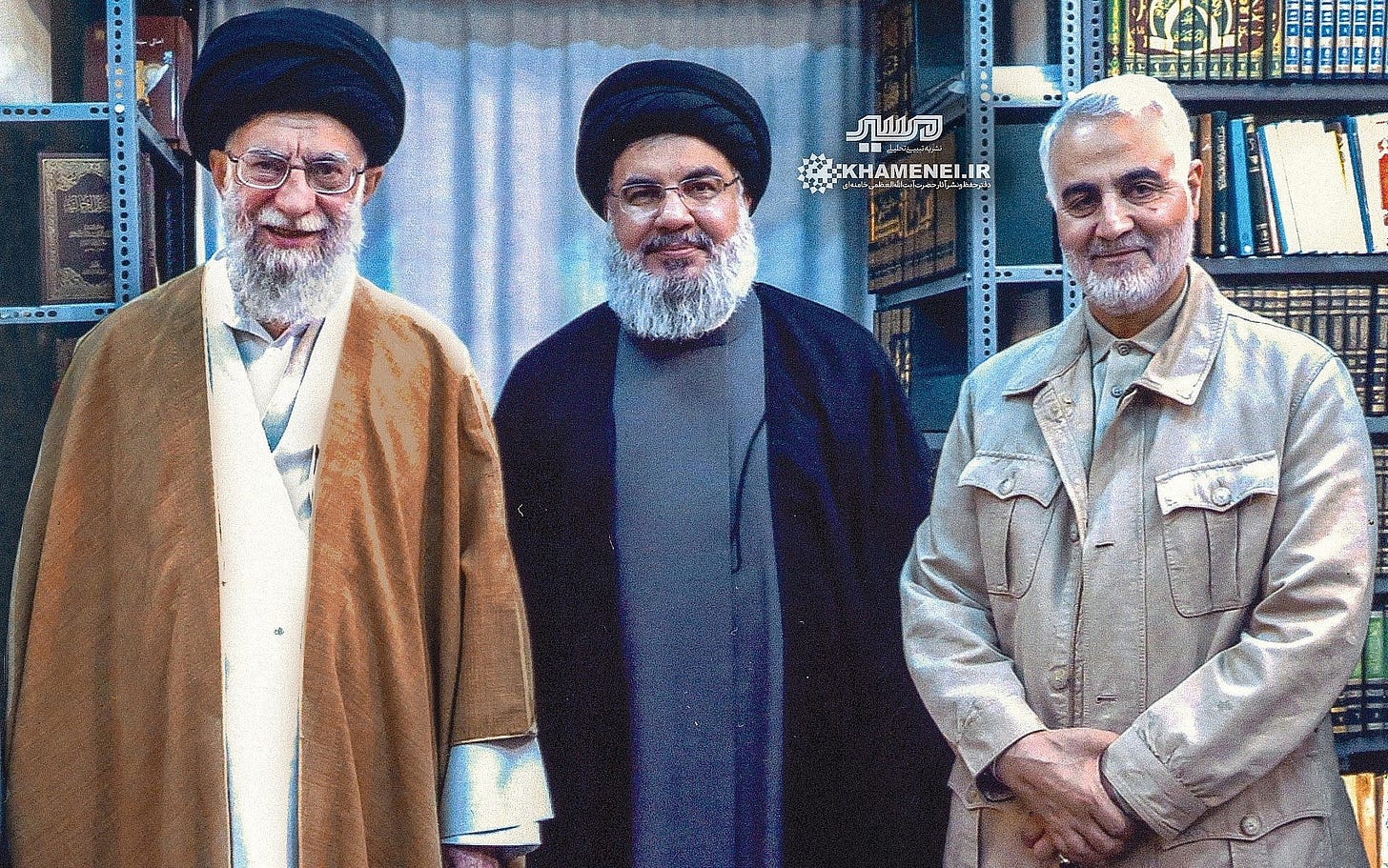 New picture shows Iran&#39;s Khamenei with Nasrallah, Soleimani | The Times of  Israel