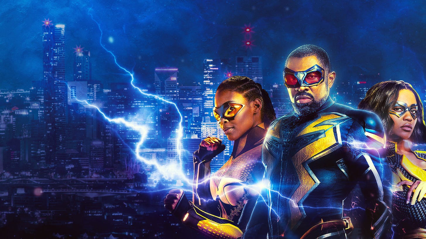 Black Lightning starring Cress Williams, Nafessa Williams, Christine Adams. Click here to check it out.