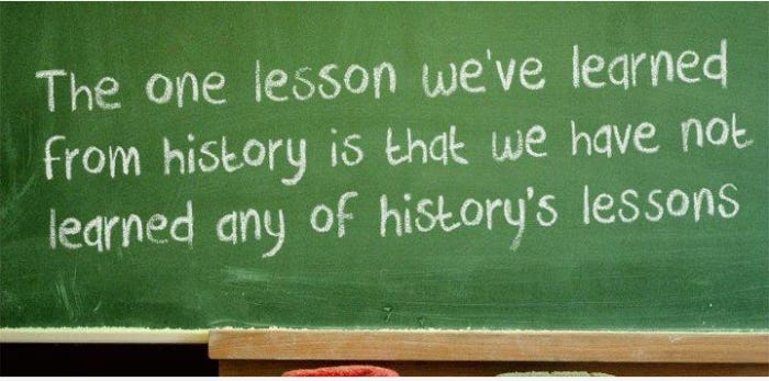 Mis-learned Historical Lessons | Craig Labenz
