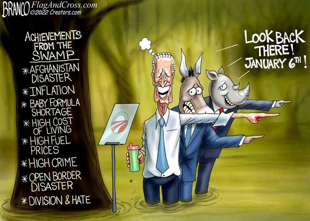 Biden's Swamp creatures ... pathetic