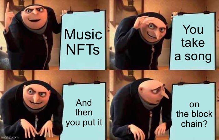 Everyone's talking about Music NFTs, but I think most people ...
