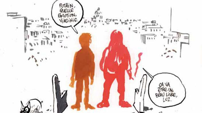 Luz adapte Vernon Subutex en BD ; Virginie Despentes émue jusqu&#39;aux larmes