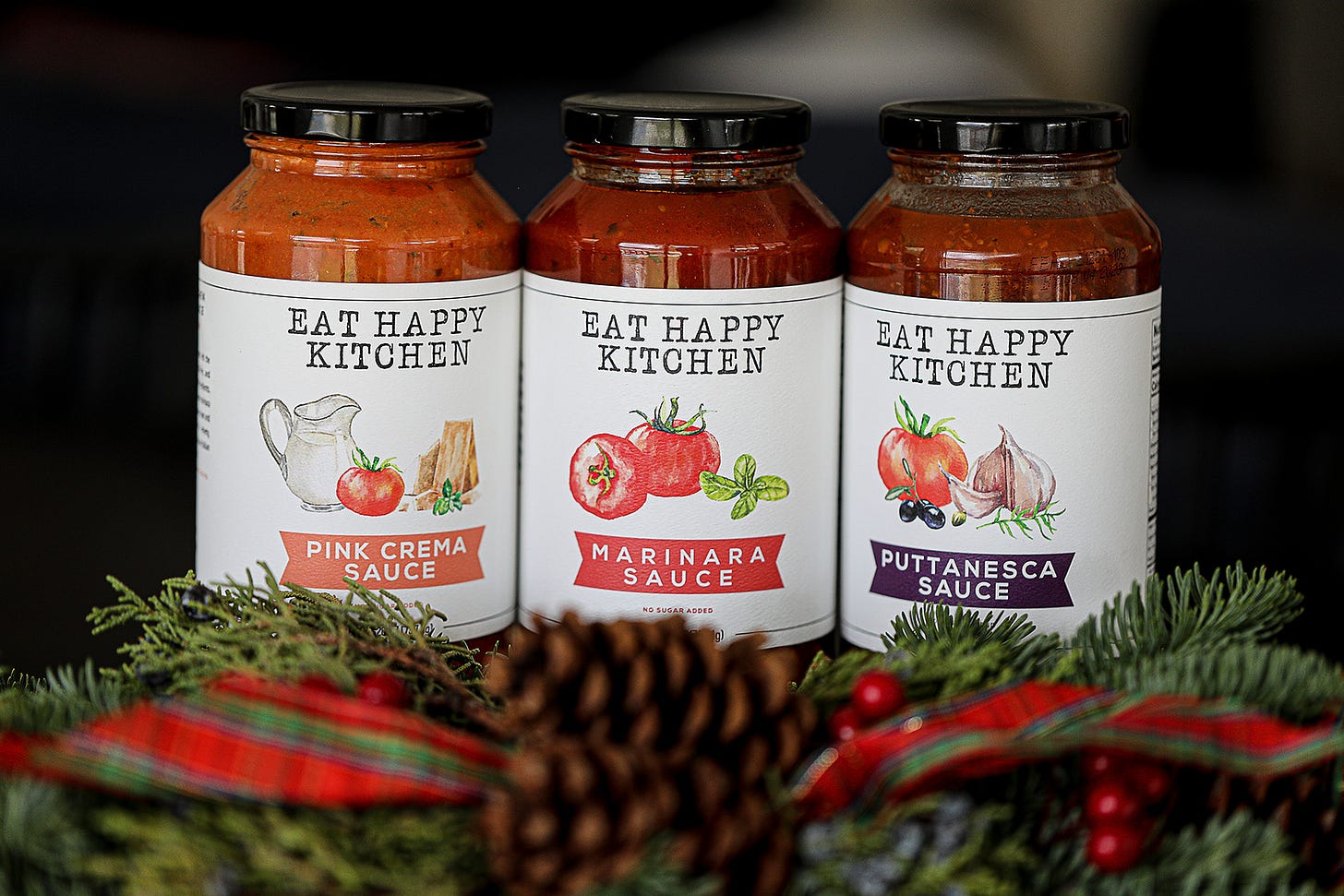 Eat Happy Kitchen Organic Tomato Sauces