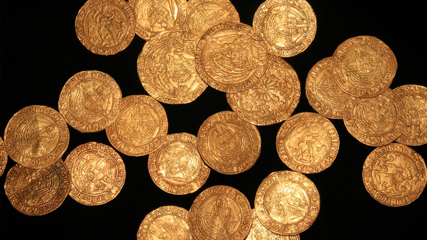 Gold coin stash from time of Henry VIII found in English garden | Live  Science