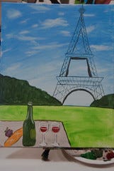 Picnic in Paris at Wine and Canvas