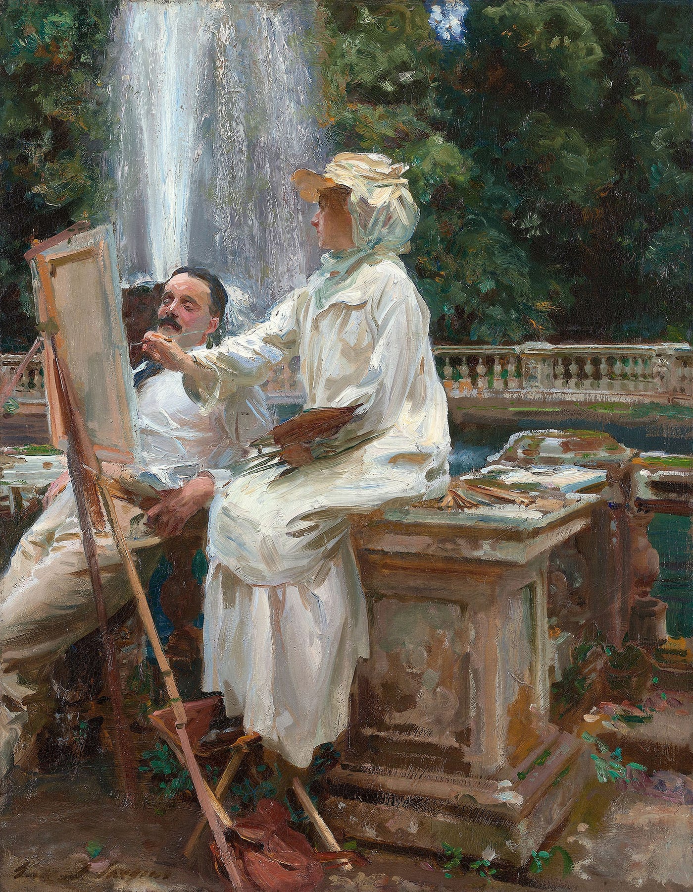 The Fountain, Villa Torlonia Frascati, Italy (1907)