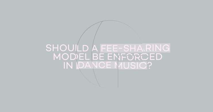 Fee sharing model dj producers dance music