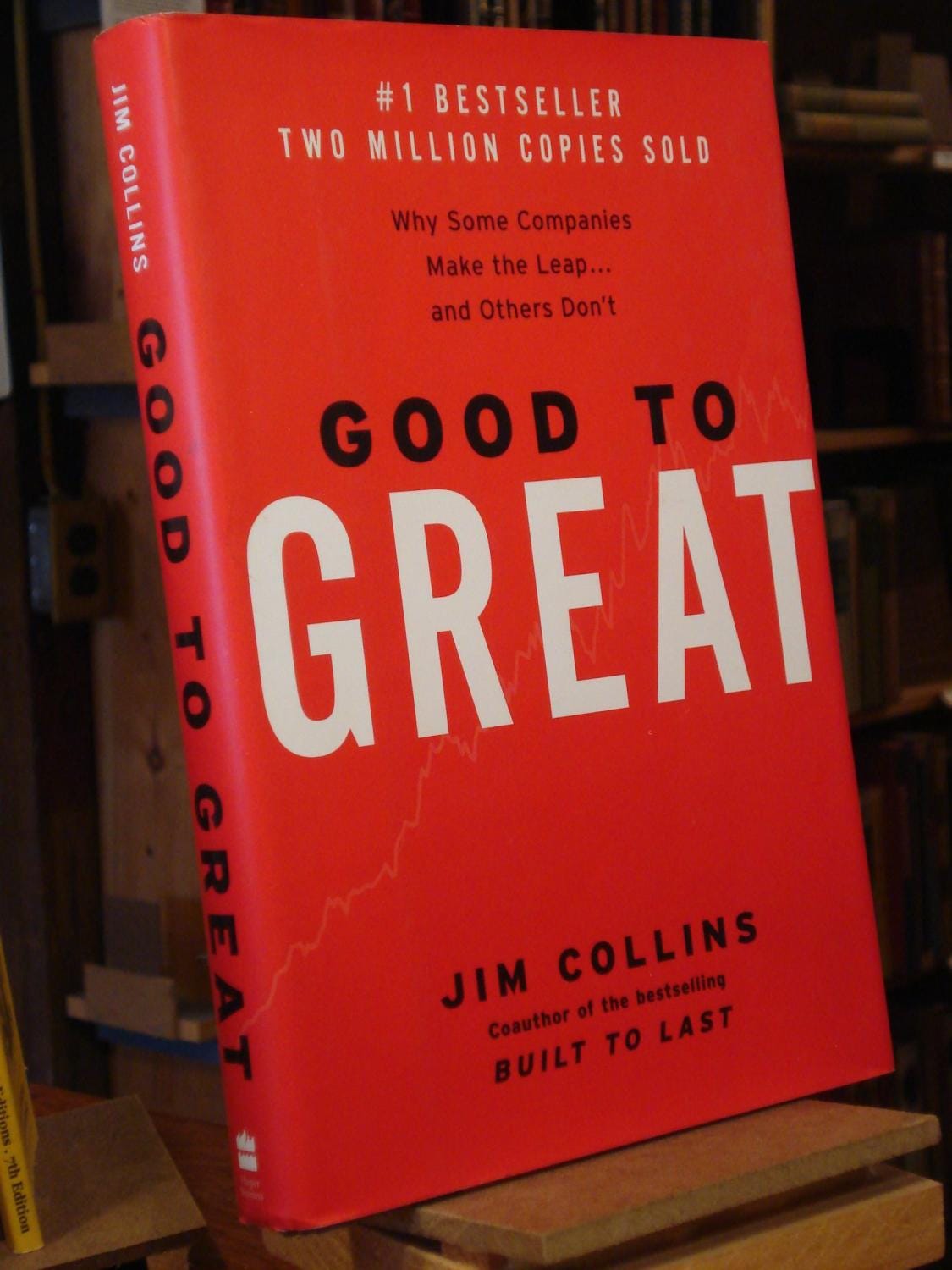 Good to Great by Jim Collins: As New Hardcover (2001) 1st Edition ...
