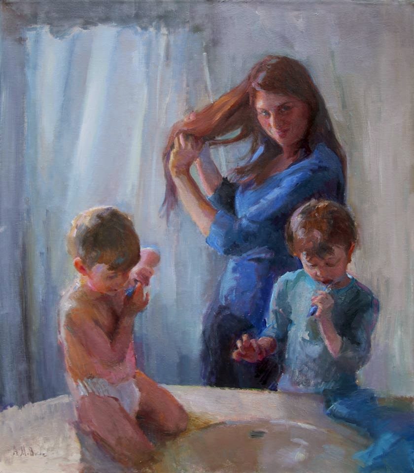 Is It time to Color? Painting Parents: Painting Parent - Abigail McBride