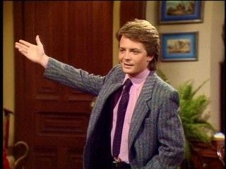 Though not conceived that way, Alex P. Keaton (Michael J. Fox) was the long  undisputed star of &quot;Family&quot; by Season Six. -- &quot;Fa… | Alex p keaton, J fox,  Michael j fox