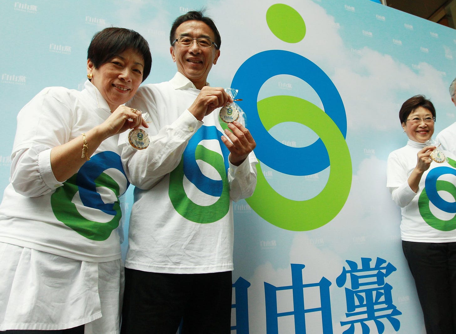(From left) Selina Chow, James Tien and Miriam Lau at an event in 2011. Photo: May Tse