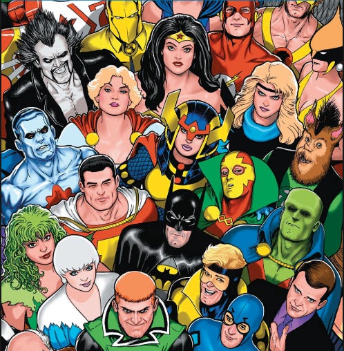 I can see DeMatteis and Giffen in a couple characters