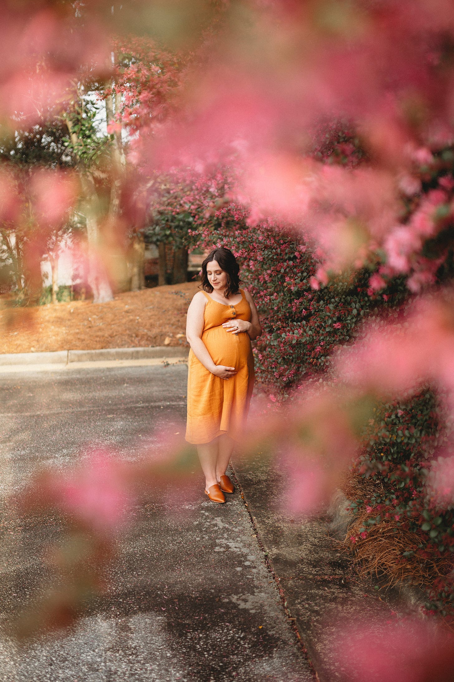 Secret Garden Maternity Photoshoot in Columbus, Georgia