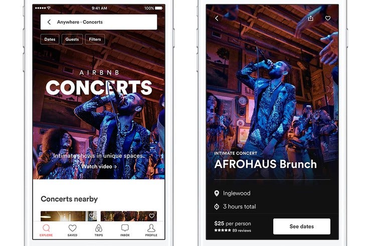 Airbnb concerts on mobile billboard 1548
