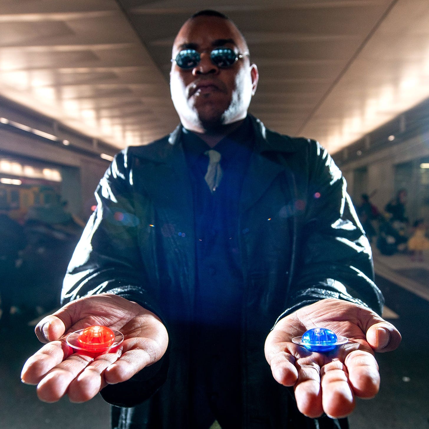The Biggest 'Matrix' Question of All: Red Pill or Blue Pill? | WIRED