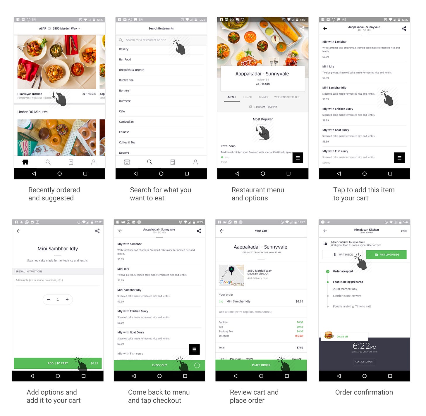 How UberEats could make ordering for groups of friends simpler — a UX case  study | Case study, Coding, App design