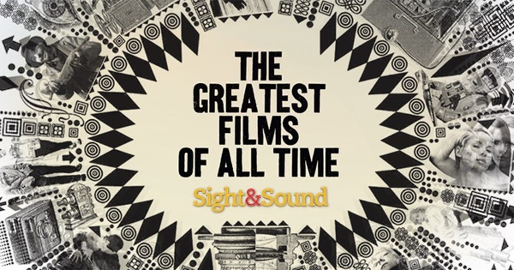 The Sight and Sound 100 Greatest Films of All Time 2022 Poll results. –  close-upfilm