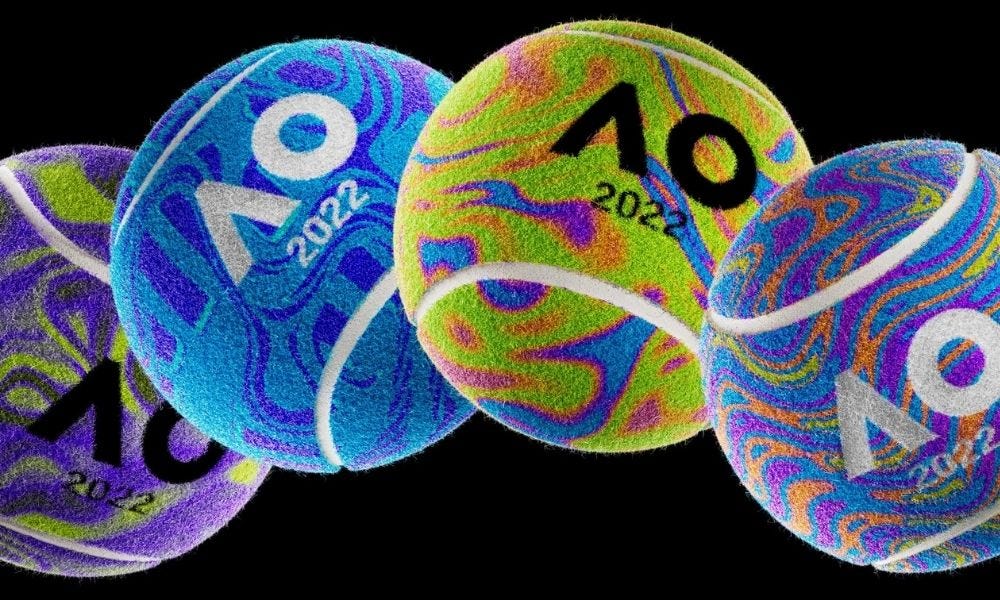 Australian Open offers ‘art ball’ NFTs infused with real-time match data