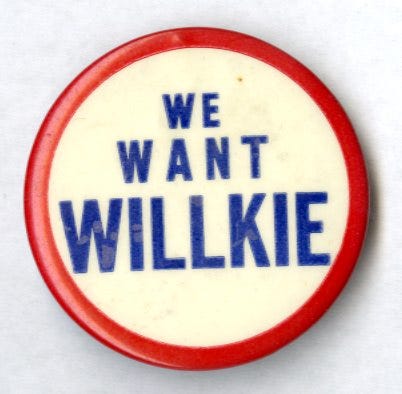 We Want Willkie!!! – Special Collections & The Gallery