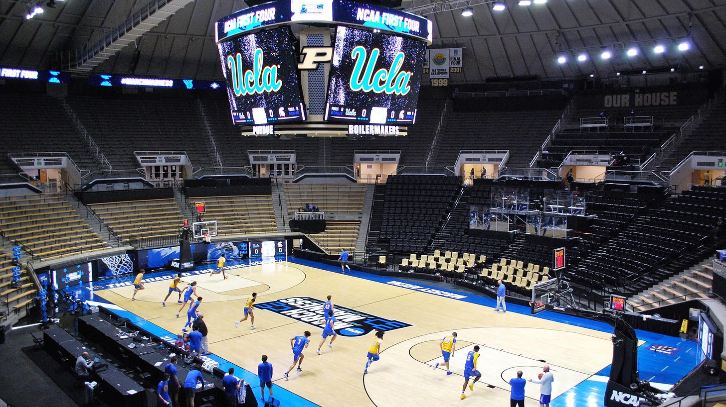UCLA at Mackey Arena