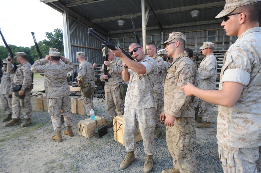 Marines train for the skills that kill