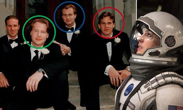 Interstellar director Christopher Nolan and the brother accused of a murder  plot | Daily Mail Online