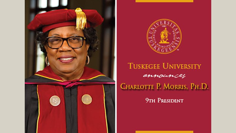 Dr. Charlotte P. Morris Elected 9th President of Tuskegee University | UNCF