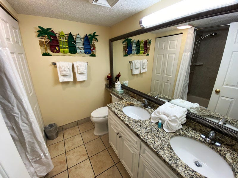 Beach Colony Resort Review: Bathroom