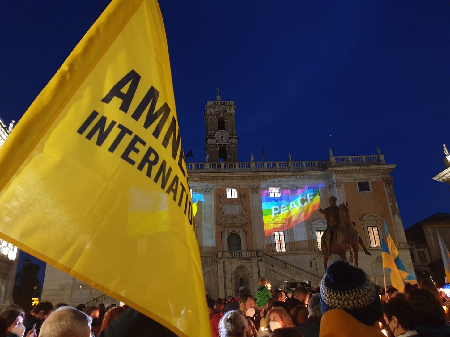 Manifestazione pace ucraina Russia
