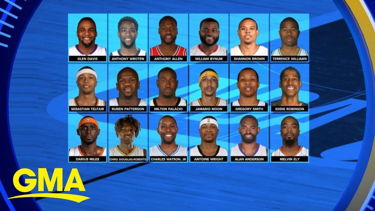18 former NBA players charged in fraud scheme l GMA - YouTube
