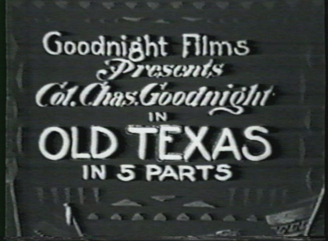 1916 Silent Film by Charles Goodnight