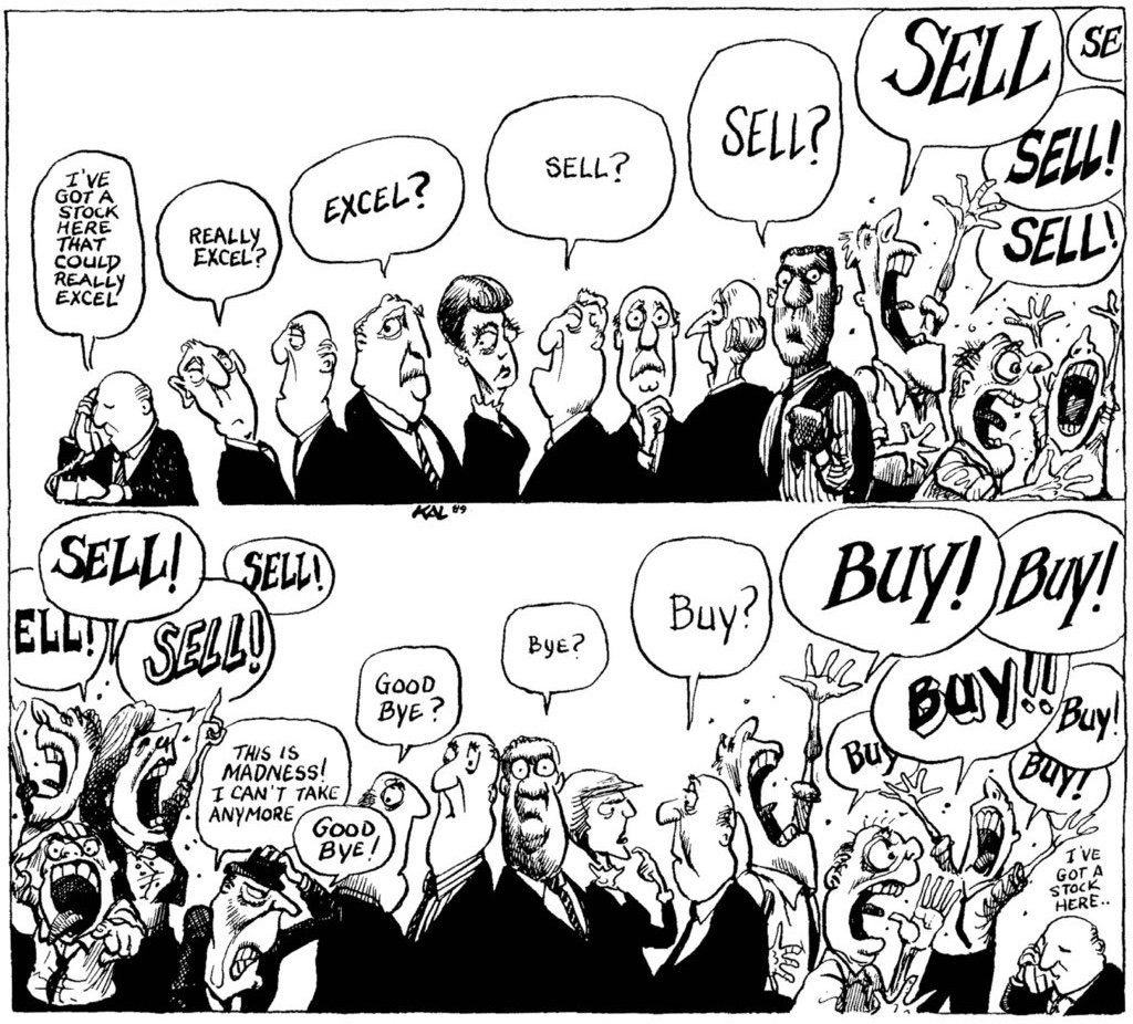 Norbert Elekes on Twitter: "How the stock market works. #3usiness… "