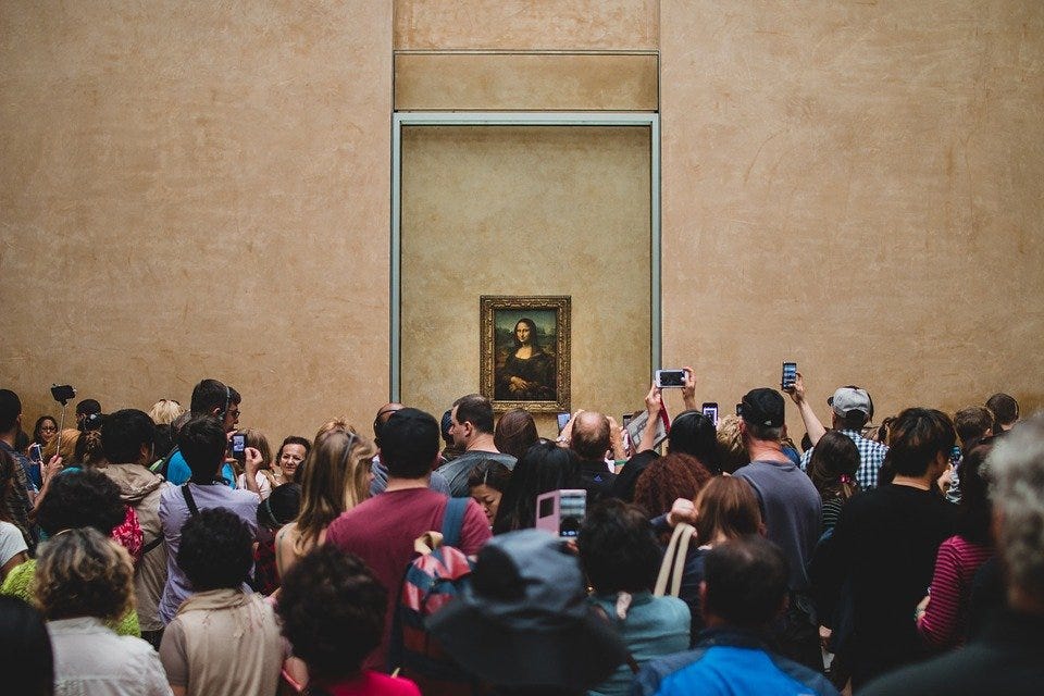 Da Vinci, Louvre, Monalisa, Smile, France, Paris, Snap