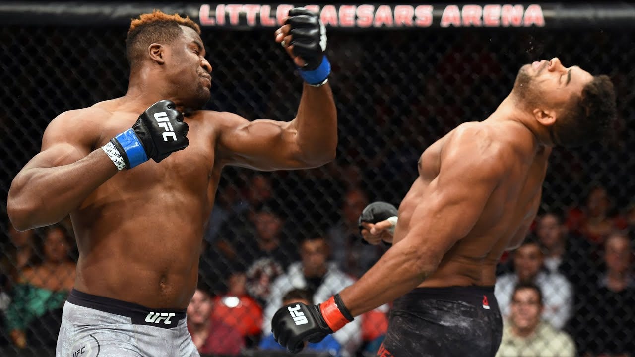 Francis Ngannou's Stunning KO of Alistair Overeem | UFC 218, 2017 | On This  Day - YouTube