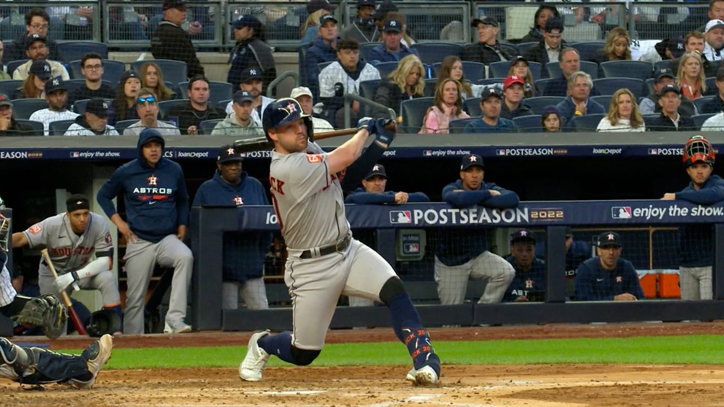 Chas McCormick's two-run homer